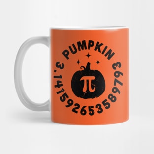 Pumpkin Pi Number 3.14 Pumpkin Pie Math Mug